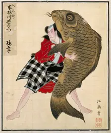 Album of Actor Portraits, c. 1790-1810. Creator: Shorakusai (Japanese)