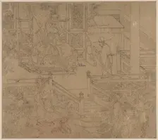 Album of Daoist and Buddhist Themes: Kings of Hells: Leaf 40, 1200s. Creator: Unknown