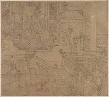Album of Daoist and Buddhist Themes: Kings of Hells: Leaf 40, 1200s. Creator: Unknown