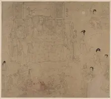 Album of Daoist and Buddhist Themes: Kings of Hells: Leaf 28, 1200s. Creator: Unknown