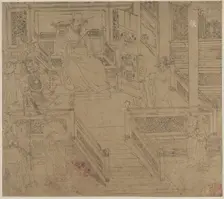 Album of Daoist and Buddhist Themes: Kings of Hells: Leaf 29, 1200s. Creator: Unknown
