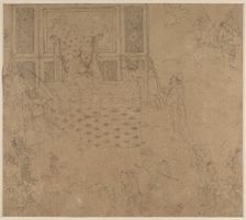 Album of Daoist and Buddhist Themes: Kings of Hells: Leaf 31, 1200s. Creator: Unknown