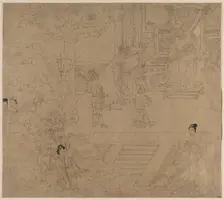 Album of Daoist and Buddhist Themes: Kings of Hells: Leaf 32, 1200s. Creator: Unknown
