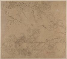 Album of Daoist and Buddhist Themes: Search the Mountain: Leaf 47, 1200s. Creator: Unknown