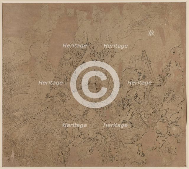 Album of Daoist and Buddhist Themes: Search the Mountain: Leaf 49, 1200s. Creator: Unknown.