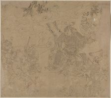 Album of Daoist and Buddhist Themes: Search the Mountain: Leaf 41, 1200s. Creator: Unknown