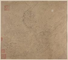 Album of Daoist and Buddhist Themes: Search the Mountain: Leaf 50, 1200s. Creator: Unknown