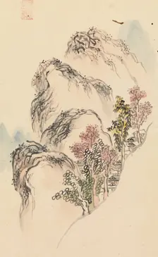 Album of Landscape Paintings, late 18th century. Creator: Kuwayama Gyokushu