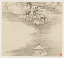 Album of Landscapes: Leaf 3, 1677. Creator: Wang Gai (Chinese, active c. 1677-1705)