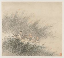 Album of Landscapes: Leaf 6, 1677. Creator: Wang Gai (Chinese, active c. 1677-1705)