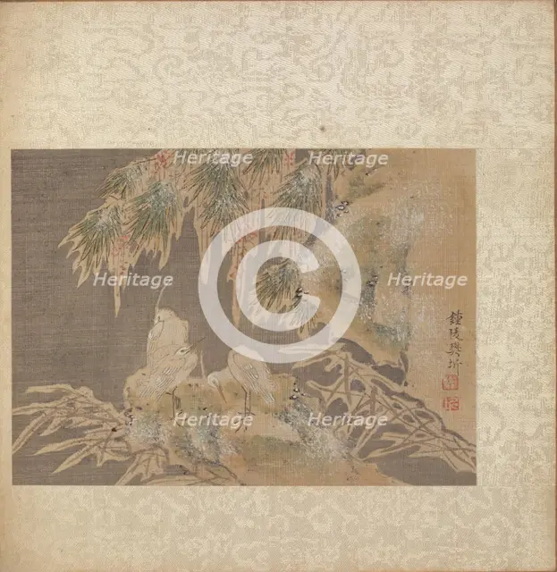 Album of Miscellaneous Subjects, Leaf 10, 1600s. Creator: Fan Qi (Chinese, 1616-aft 1694).