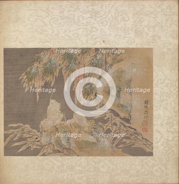Album of Miscellaneous Subjects, Leaf 10, 1600s. Creator: Fan Qi (Chinese, 1616-aft 1694).