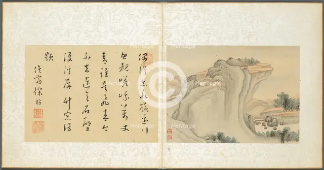 Album of Miscellaneous Subjects, Leaf 4, 1600s. Creator: Fan Qi (Chinese, 1616-aft 1694).