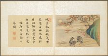 Album of Miscellaneous Subjects, Leaf 8, 1600s. Creator: Fan Qi (Chinese, 1616-aft 1694)