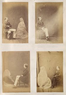 Album of Spirit Photographs, 1872. Creators: Frederick Hudson, Mr Reeve