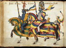 Album of Tournaments and Parades in Nuremberg, late 16th-mid-17th century. Creator: Unknown