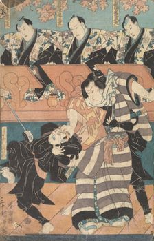 Album of Thirty Actor Prints, 19th century. Creator: Utagawa Kunisada