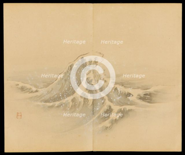 Album: Miscellaneous Sketches, Edo period, Mid-eighteenth century. Creator: Ando Hiroshige.