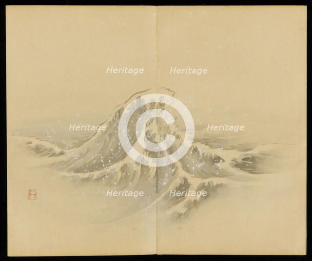 Album: Miscellaneous Sketches, Edo period, Mid-eighteenth century. Creator: Ando Hiroshige.