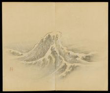 Album: Miscellaneous Sketches, Edo period, Mid-eighteenth century. Creator: Ando Hiroshige