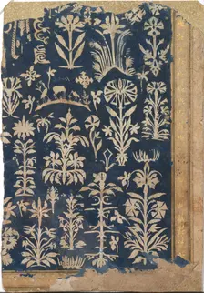 Album Page with Cut-Paper Decoration, ca. 1625-50. Creator: Unknown