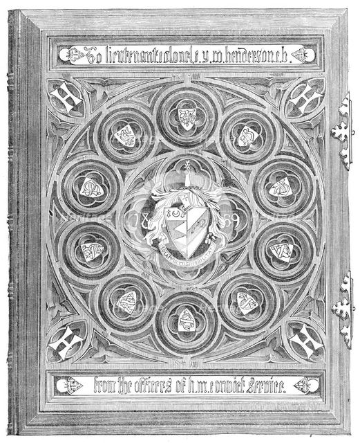 Album presented to Col. Henderson, Chief Commissioner of Metropolitan Police, 1870. Creator: Unknown.