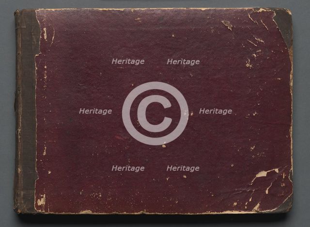 Album with Views of Rome and Surroundings, Landscape Studies. Creator: Franz Johann Heinrich Nadorp (German, 1794-1876).