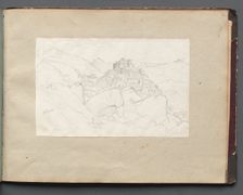 Album with Views of Rome and Surroundings, Landscape Studies, page 53a: "Vivaro" . Creator: Franz Johann Heinrich Nadorp (German, 1794-1876)