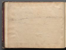 Album with Views of Rome and Surroundings, Landscape Studies, page 03b: Roman Panoramic…. Creator: Franz Johann Heinrich Nadorp (German, 1794-1876)