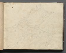 Album with Views of Rome and Surroundings, Landscape Studies, page 04a: "Cervera". Creator: Franz Johann Heinrich Nadorp (German, 1794-1876)