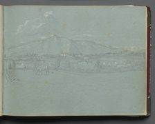 Album with Views of Rome and Surroundings, Landscape Studies, page 10a: Roman Landscape. Creator: Franz Johann Heinrich Nadorp (German, 1794-1876)