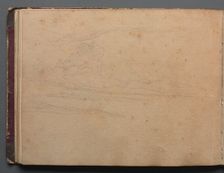 Album with Views of Rome and Surroundings, Landscape Studies, page 29b: Landscape Study. Creator: Franz Johann Heinrich Nadorp (German, 1794-1876)