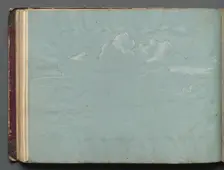 Album with Views of Rome and Surroundings, Landscape Studies, page 36b: Cloud Study. Creator: Franz Johann Heinrich Nadorp (German, 1794-1876)