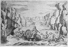 Album with Prints recording the Festivities and Decorations organized in Florence for..., 1589-1592. Creators: Orazio Scarabelli, Epifanio d'Alfiano