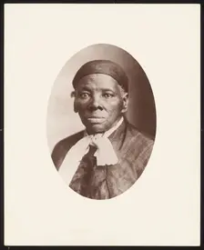 Albumen print of Harriet Tubman, ca. 1908; printed ca. 1920. Creator: Tarby Studio