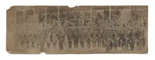 Albumen print of members of the Grand United Order of Odd Fellows, 1890-1930. Creator: Unknown