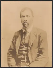 Albumen print of Rev. Nelson W. Jordan, 1890s. Creator: Unknown