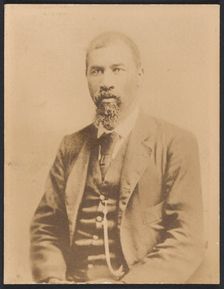 Albumen print of Rev. Nelson W. Jordan, 1890s. Creator: Unknown