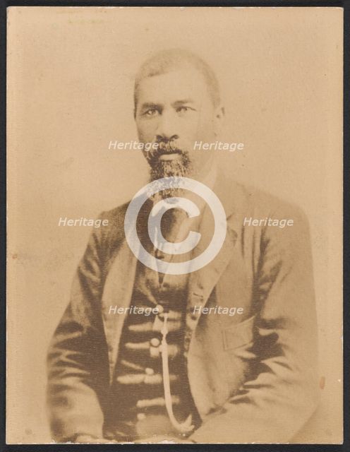 Albumen print of Rev. Nelson W. Jordan, 1890s. Creator: Unknown.