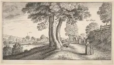 Albury, 1625-77. Creator: Wenceslaus Hollar