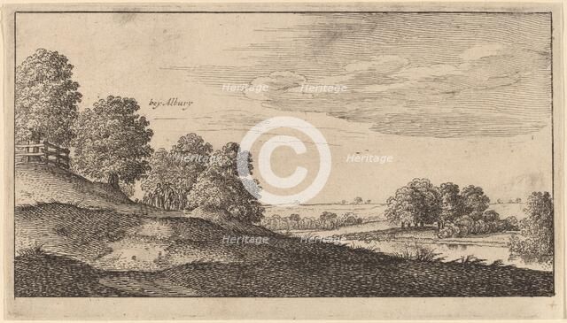 Albury, 1645. Creator: Wenceslaus Hollar.