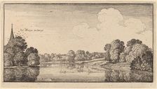 Albury, 1645. Creator: Wenceslaus Hollar