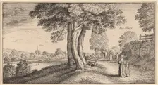 Albury, 1645. Creator: Wenceslaus Hollar