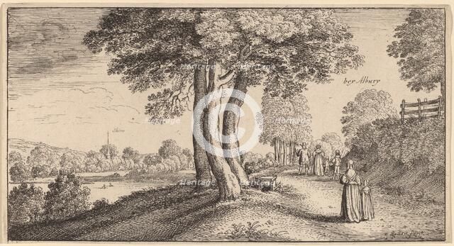 Albury, 1645. Creator: Wenceslaus Hollar.