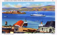 Alcatraz Island, San Francisco Bay, California, USA, 1932