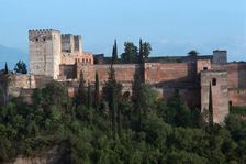 Alcazabar from the west, 14th century