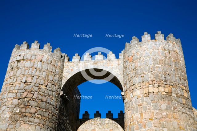 Alcazar Gate, Avila, Spain, 2007. Creator: Samuel Magal.