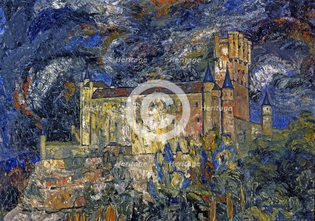 'Alcazar of Segovia', c1925.  Creator: Ignacio Zuloaga.