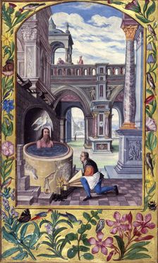 Alchemical process, 1582. Creator: Unknown