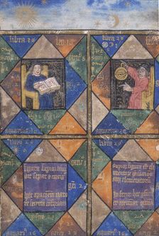 Alchemists at work, 15th century. Creator: Unknown